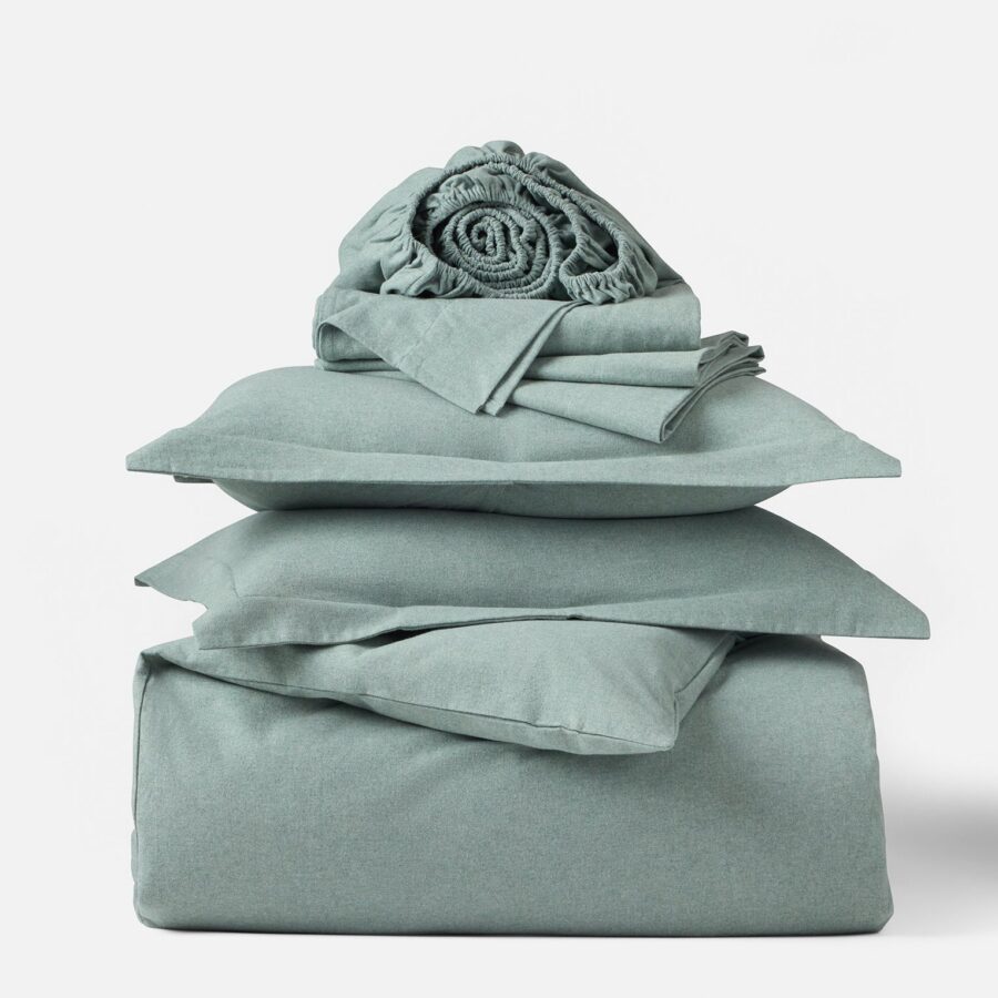 Brushed Flannel Bedding Bundle for Everyday Comfort