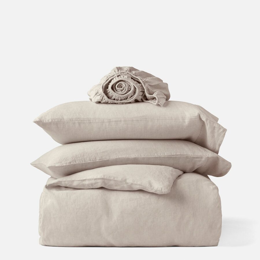 Relaxed Linen Bedding Bundle for Everyday Comfort Style 2